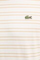 Lacoste t-shirt męski bawełniany TH0874 beżowy