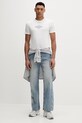 Guess Jeans t-shirt bawełniany M6GIB4.K8HM0 biały SS26