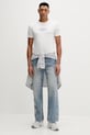 Guess Jeans t-shirt bawełniany M6GIB4.K8HM0 biały SS26