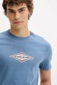 Oblečení Bavlněné tričko Guess Jeans M6GIB4.K8HM0 modrá