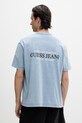 Guess Jeans t-shirt męski bawełniany niebieski M6GI75.KCTG1