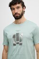 BOSS Green T-shirt Ανδρικό βαμβακερό BOSS X PORSCHE πράσινο 50559811