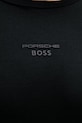 BOSS Green футболка для мужчин из хлопка BOSS X PORSCHE 50561856 чёрный