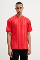 BOSS Green tričko pánske bavlnené červená 50554645