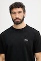 BOSS Green pánske tričko čierna 50558867