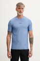 BOSS Green T-shirt męski niebieski 50559199