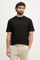 Одежда BOSS Green футболка мужская хлопковая 50559235 чёрный