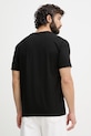 Ρούχα BOSS Green t-shirt ανδρικό βαμβακερό 50559363 μαύρο
