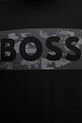 BOSS Green t-shirt ανδρικό βαμβακερό 50559363 μαύρο