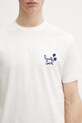 Paul Smith t-shirt bawełniany FLOCK PRINT biały M1R.919T.VP5460