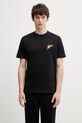 Paul Smith t-shirt bawełniany RABBIT LOGO nadruk czarny M1R.919T.VP5461
