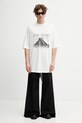 Rick Owens DRKSHDW Jumbo t-shirt bawełniany męski DU01F4274.RNEP2