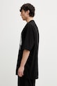 Rick Owens DRKSHDW Jumbo t-shirt bawełniany męski DU01F4274.RNEP2 czarny SS26