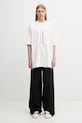 Rick Owens DRKSHDW Jumbo t-shirt męski bawełniany DU01F4274.RNEP5 beżowy