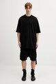 Rick Owens DRKSHDW tricou din bumbac Jumbo DU01F4274.RN negru