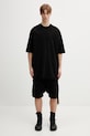 Rick Owens DRKSHDW t-shirt bawełniany Jumbo DU01F4274.RN czarny