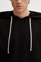 Rick Owens DRKSHDW top bawełniany męski czarny DU01F4165.RIGP