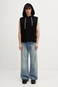 Rick Owens DRKSHDW top bawełniany męski DU01F4165.RIGP czarny