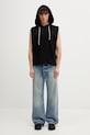 Rick Owens DRKSHDW top bawełniany męski DU01F4165.RIGP czarny