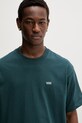 Vans t-shirt damski bawełniany zielony VN000P1PFRJ1