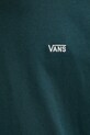 Vans t-shirt damski bawełniany VN000P1PFRJ1 zielony