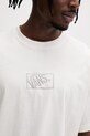 Vans t-shirt basic męski bawełniany VN000RAPC9F1 beżowy