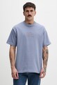Vans t-shirt męski bawełniany niebieski VN000RAPFOI1