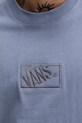 Vans t-shirt męski bawełniany VN000RAPFOI1 niebieski