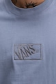 Vans t-shirt męski bawełniany VN000RAPFOI1 niebieski
