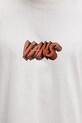 Vans t-shirt damski bawełniany VN000VY1C9F1 beżowy