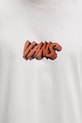 Vans t-shirt damski bawełniany VN000VY1C9F1 beżowy