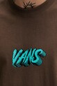 Vans t-shirt męski bawełniany VN000VY1FST1 brązowy