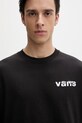 Vans t-shirt męski bawełniany czarny VN000VYFBLK1