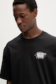 Vans t-shirt męski bawełniany czarny VN000XHTBLK1