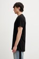 Rick Owens DRKSHDW Level t-shirt bawełniany męski DU01F4250.RNP czarny SS26