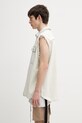 Rick Owens DRKSHDW kamizelka jeansowa Tommy Jumbo DU01F4764.DMW beżowy SS26
