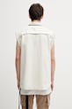 Odzież Rick Owens DRKSHDW kamizelka jeansowa Tommy Jumbo DU01F4764.DMW beżowy