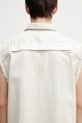 Rick Owens DRKSHDW kamizelka jeansowa Tommy Jumbo DU01F4764.DMW beżowy