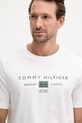 Tommy Hilfiger tricou pentru bărbați, din bumbac alb MW0MW42365