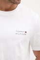 Tommy Hilfiger tričko pánské bavlněné MW0MW42370 bílá
