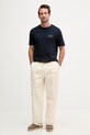 Tommy Hilfiger tričko pánské bavlněné MW0MW42370 námořnická modř SS26