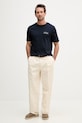 Tommy Hilfiger tričko pánské bavlněné MW0MW42370 námořnická modř SS26