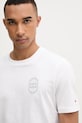 Tommy Hilfiger tričko pánské bavlněné bílá MW0MW42364