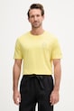 Tommy Hilfiger tricou pentru bărbați, din bumbac galben MW0MW42364