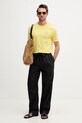 Tommy Hilfiger tricou pentru bărbați, din bumbac MW0MW42364 galben SS26
