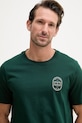 Tommy Hilfiger tricou pentru bărbați, din bumbac verde MW0MW42364
