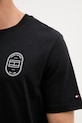 Tommy Hilfiger tricou pentru bărbați, din bumbac MW0MW42364 negru