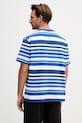 Oblečenie Tommy Hilfiger tričko pánske bavlnené MW0MW42375 modrá