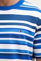 Tommy Hilfiger tričko pánske bavlnené MW0MW42375 modrá