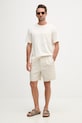 Tommy Hilfiger tričko pánské MW0MW42376 béžová SS26